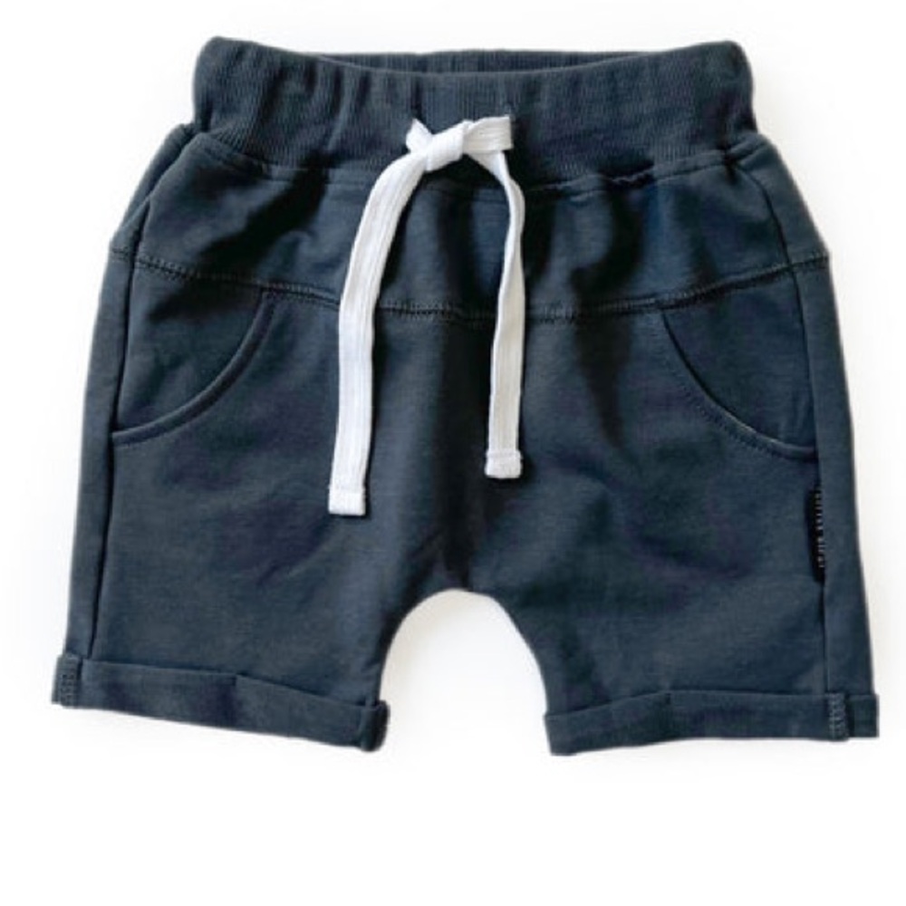 NIB Little Bipsy Shorts Pewter 6-12 Months
